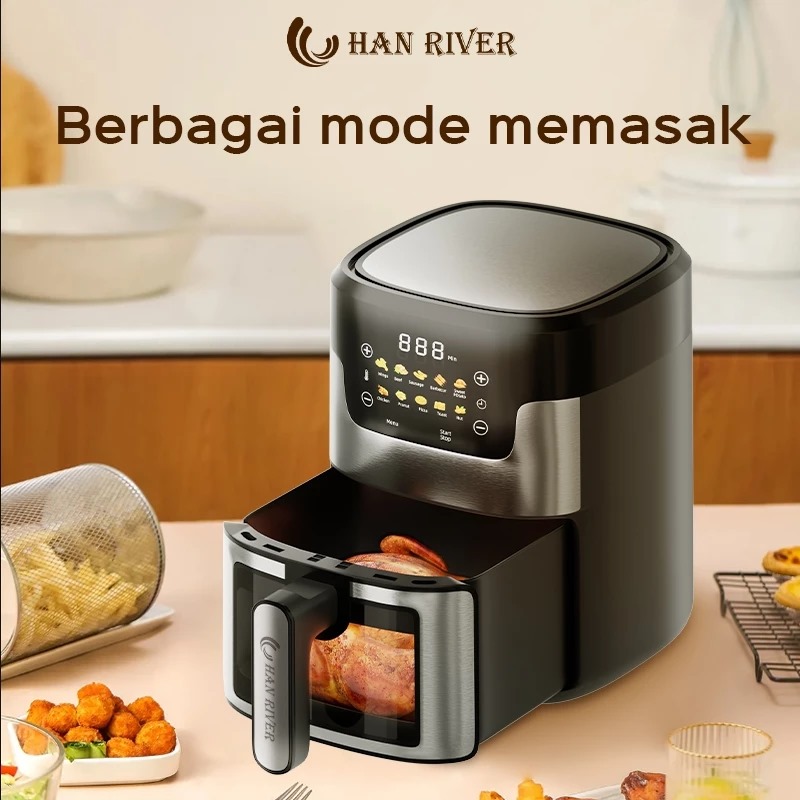 9 Rekomendasi air fryer low watt paling worth it, konsumsi listrik kecil hasil masakan tetap maksimal