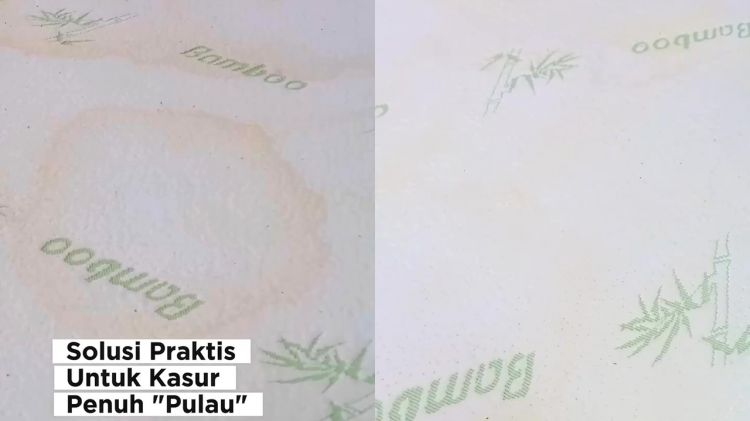 Bisa bersih tanpa vakum cleaner, cukup pakai 2 bahan dapur ini untuk basmi bercak kuning di kasur