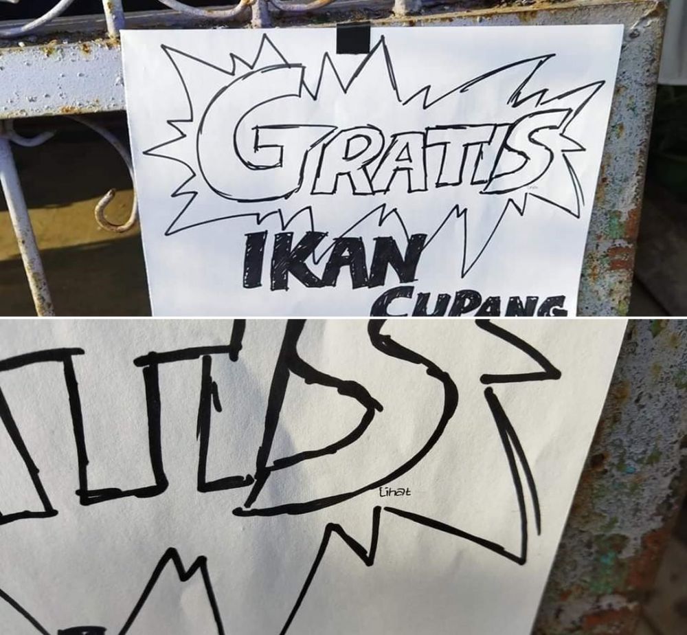 Pakai teknik ‘S3 Marketing', 11 spanduk dagang super kocak ini bikin pembeli auto salah fokus