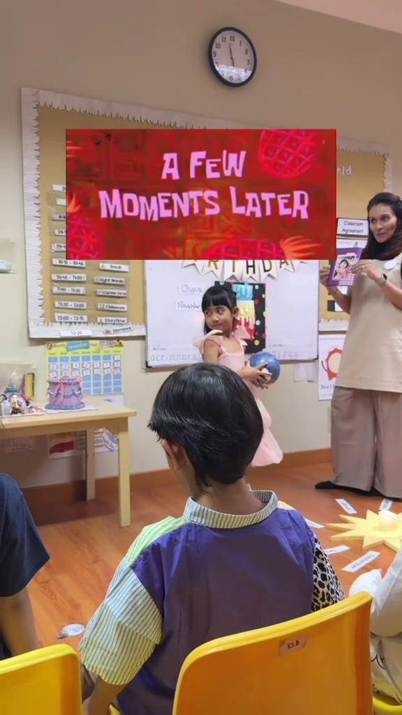 9 Potret Rachel Vennya rayakan ultah Chava di sekolah, reaksi diajak ngobrol Inggris bikin ngakak