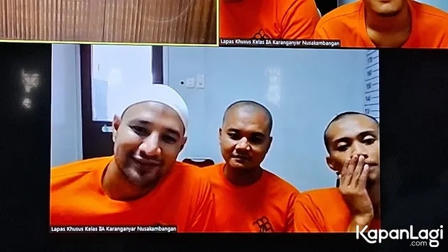 Eksepsi ditolak hakim, Ammar Zoni titip salam untuk anak-anak dan Irish Bella 