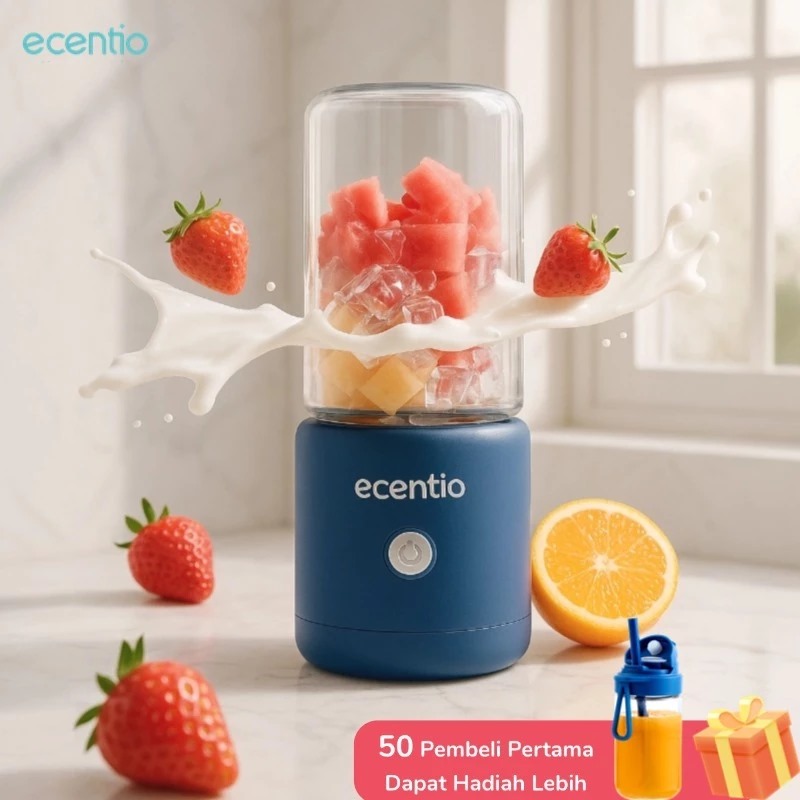 9 Merk juicer terbaik Ecentio harga di bawah Rp250 ribu, desain compact dan mudah dibersihkan