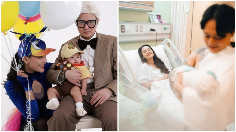 Meski putus, DJ Bravy kerap main ke rumah Erika Carlina untuk bertemu baby Andrew, ini 7 momennya