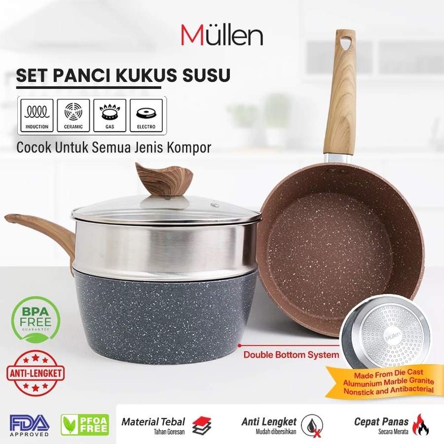 9 Panci set MPASI terbaik di bawah Rp400 ribu, aman, anti lengket, dan praktis digunakan setiap hari