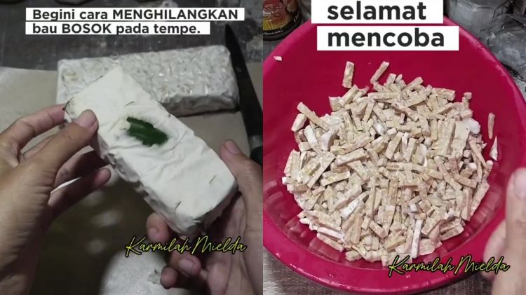 Cara ampuh menghilangkan bau busuk di tempe, ternyata cuma butuh 1 langkah simpel ini