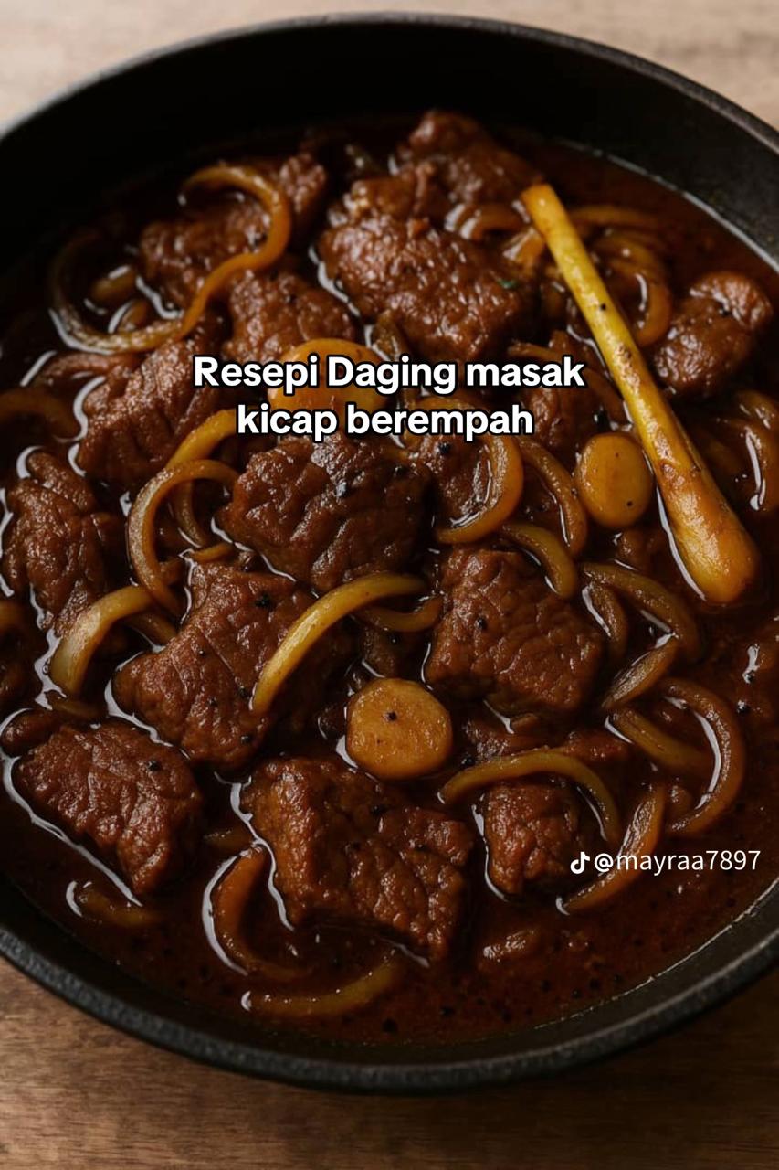 9 Resep daging sapi kecap simple dengan bumbu meresap, pas untuk lauk harian keluarga