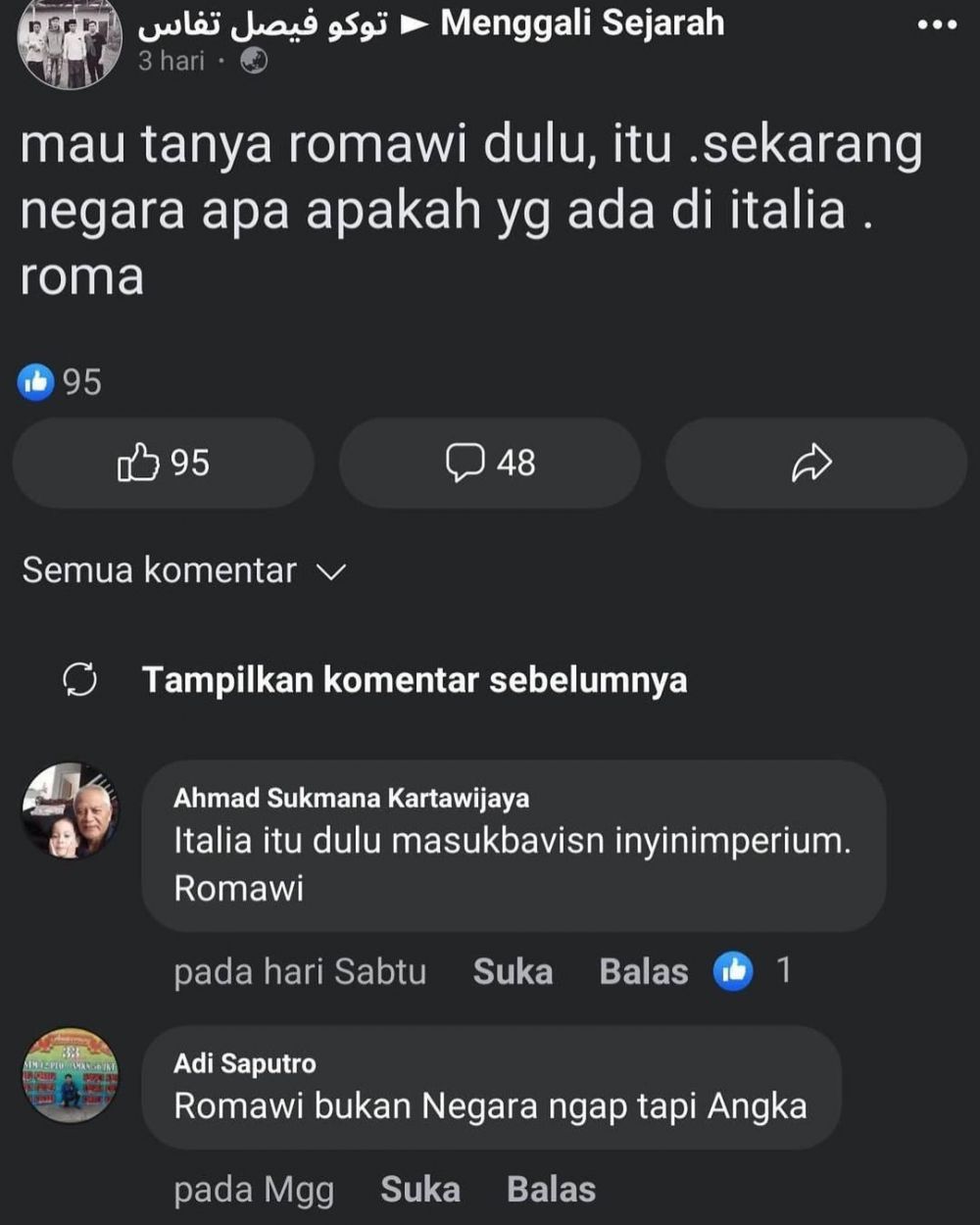 11 Pertanyaan nyeleneh di Facebook ini jawabannya bikin ngakak, antara kreatif atau nggak nyambung