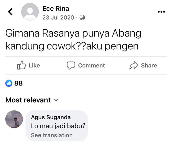 11 Pertanyaan nyeleneh di Facebook ini jawabannya bikin ngakak, antara kreatif atau nggak nyambung