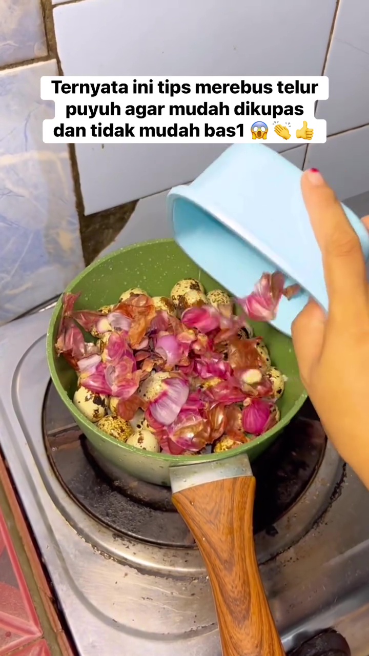 Trik rebus telur puyuh agar mudah dikupas dan tak cepat basi, ternyata kuncinya di 1 ampas dapur ini