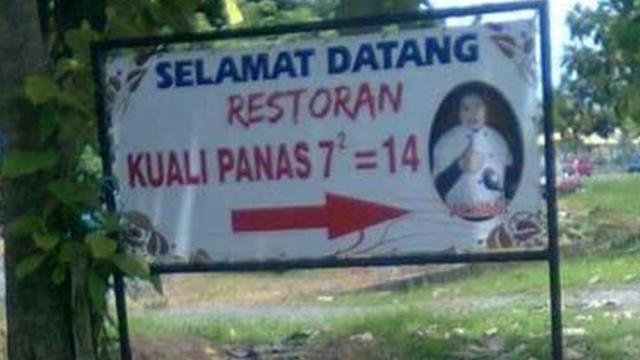 11 Tulisan ‘selamat datang’ paling absurd di tempat umum, niatnya ramah tapi bikin salah fokus