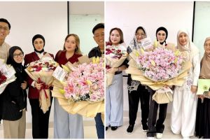 Sering dikira lulusan SMA, ini 7 momen Mulan Jameela seminar thesis, dapat kejutan dari Ahmad Dhani