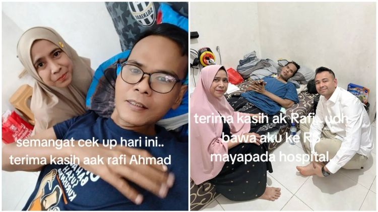 Segera rujuk dan menikah lagi, ini 7 potret Fahmi Bo dan eks istri yang disebut merawatnya saat sakit