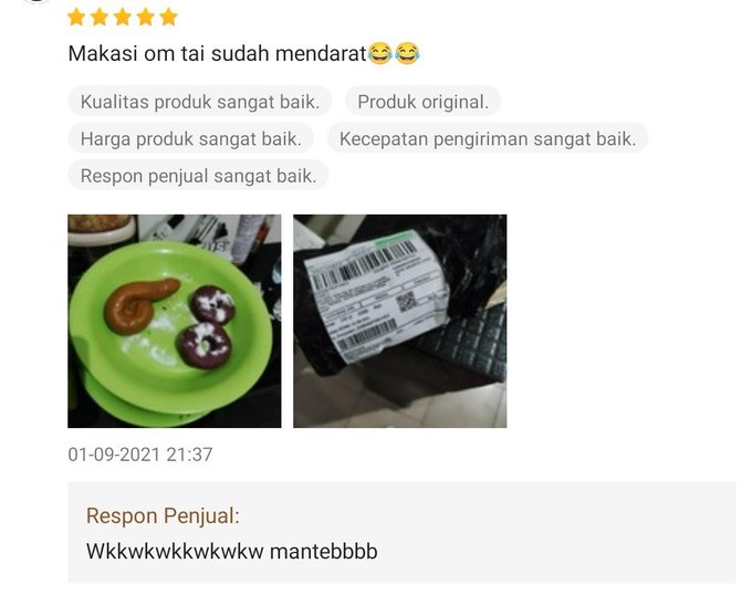 11 Potret review online shop paling absurd, tak nyambung sama produk tapi bikin ketawa nggak berhenti