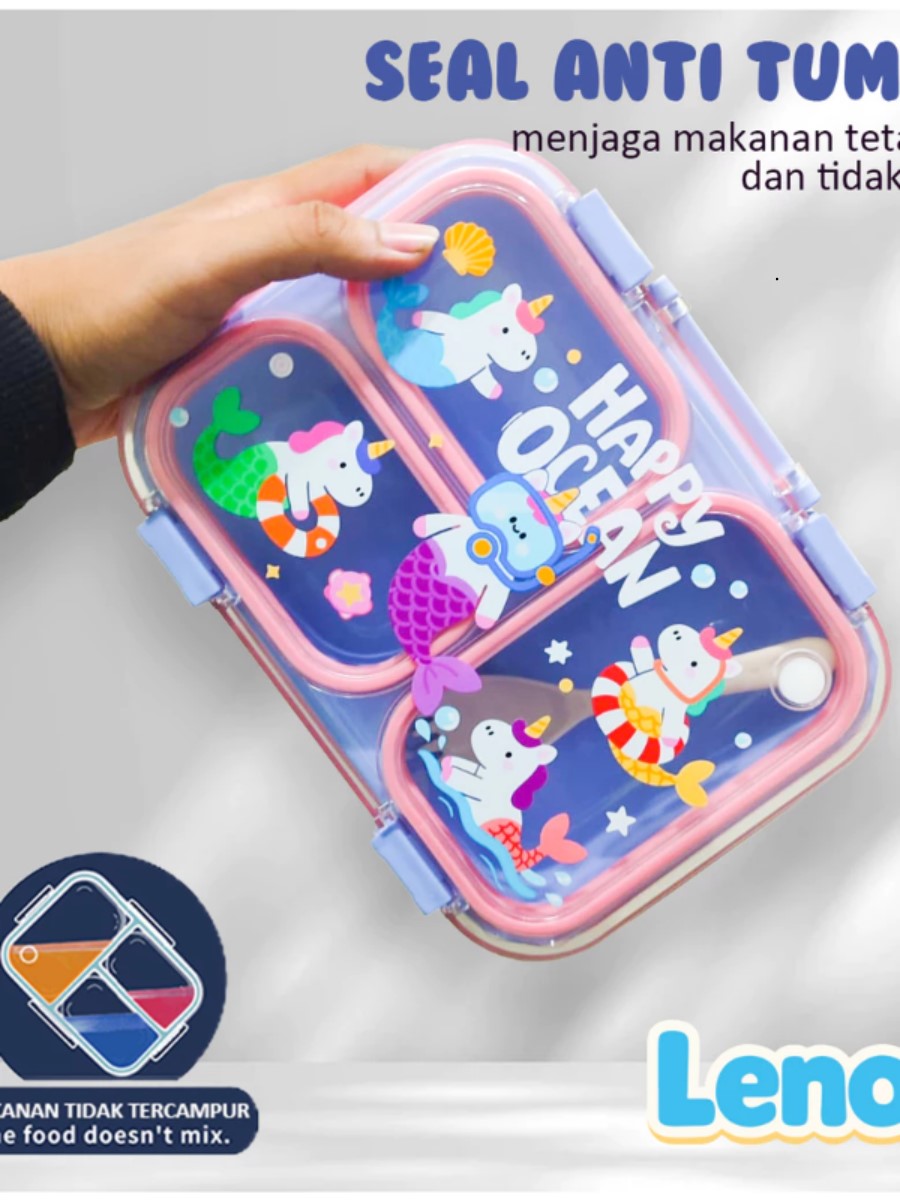 9 Kotak makan lucu dan praktis harga di bawah Rp100 ribu, desain gemas dan aman untuk anak