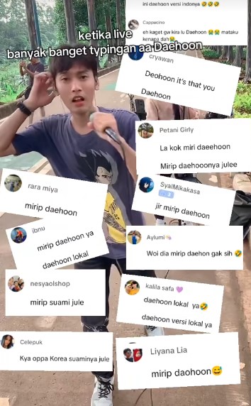 Viral pria punya wajah disebut 'kembaran' Na Daehoon, momennya saat ketemu bikin salfok kemiripannya