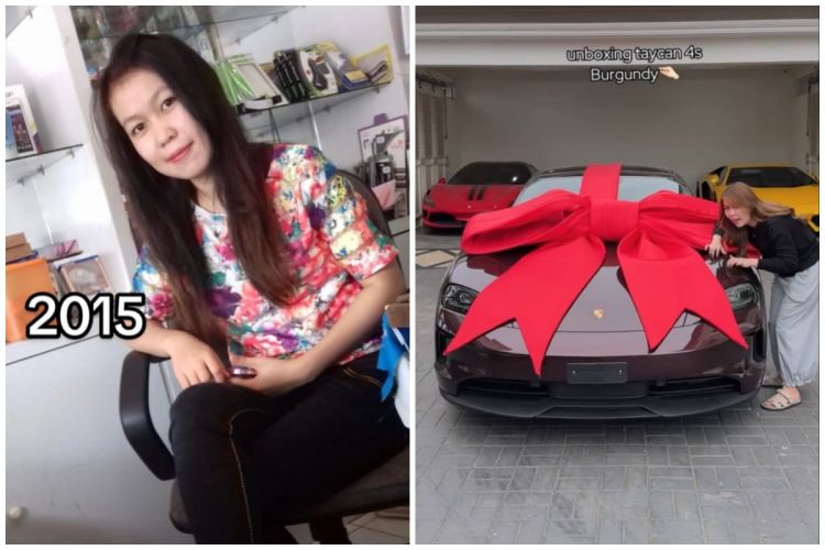 Eks penjaga counter HP ini kini gacor jadi juragan skincare, pamer  beli mobil Rp5 M, ini 9 potretnya