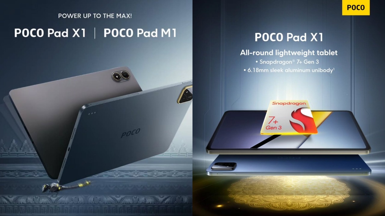POCO siap rilis dua tablet baru Pad X1 dan M1, bisa curi hati kaum mendang-mending?