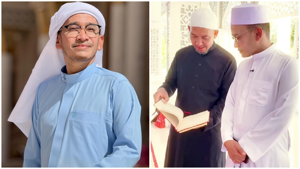 9 Potret Ruben Onsu isi waktu luang dengan belajar di pesantren, dalami Islam bareng habib dan ustaz