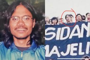 Foto Desta ikut demo 1998 curi perhatian, begini potret lawas 9 presenter pria saat kuliah