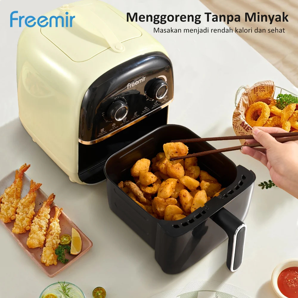 9 Rekomendasi air fryer low watt terbaik budget Rp700.000, hemat listrik tapi masakan renyah maksimal