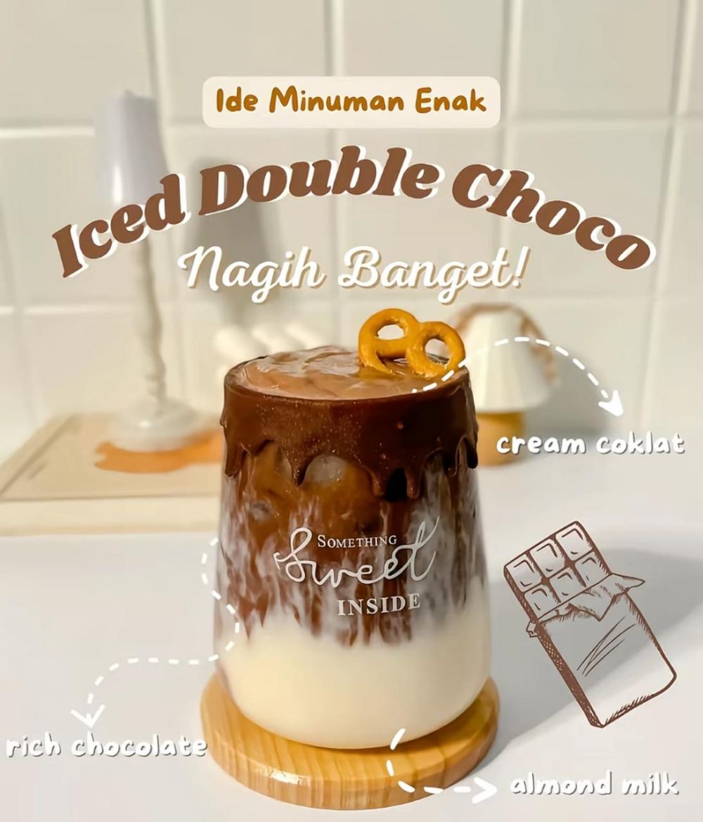 5 Resep minuman kekinian ala cafe tanpa blender yang segar dan cantik, gampang dibuat di rumah