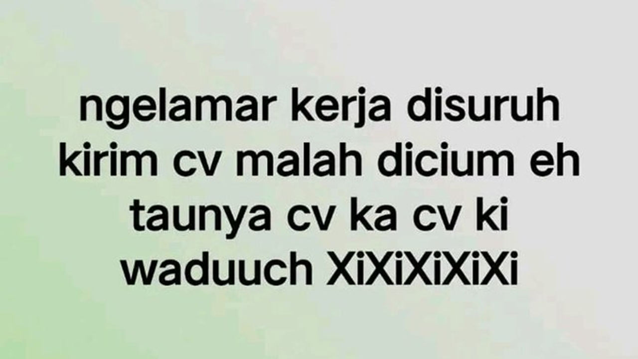 11 Status pelesetan kata kocak ala bapak-bapak yang recehnya bikin ketawa sampai nggak kuat