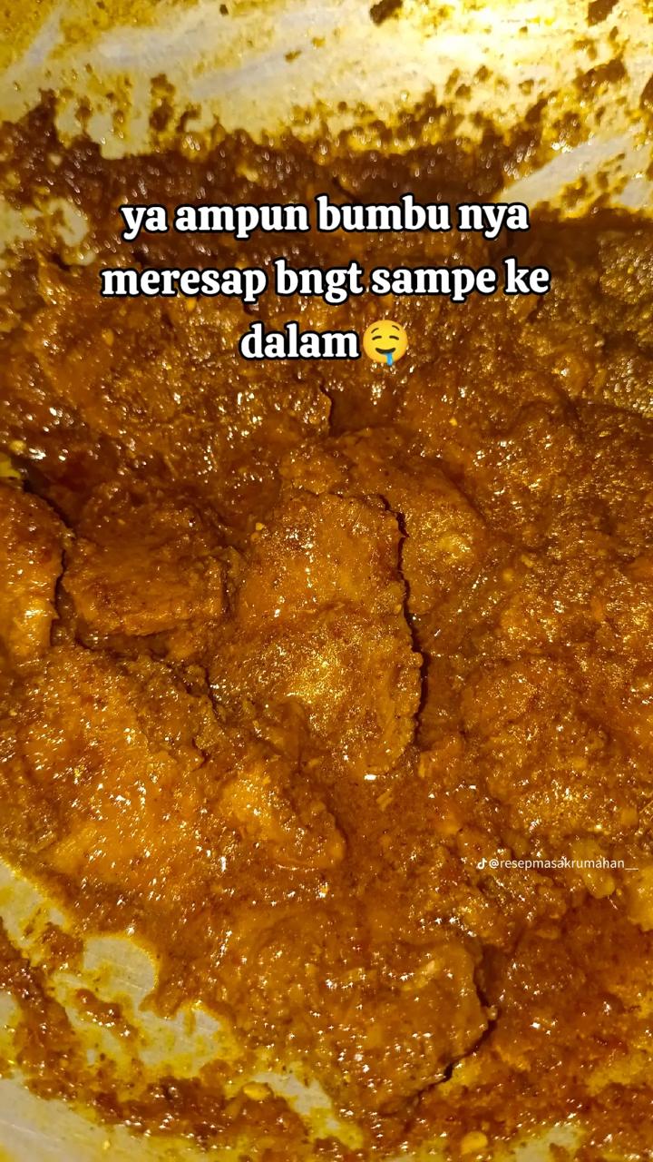9 Resep rendang Padang rumahan antigagal, cocok untuk stok lauk