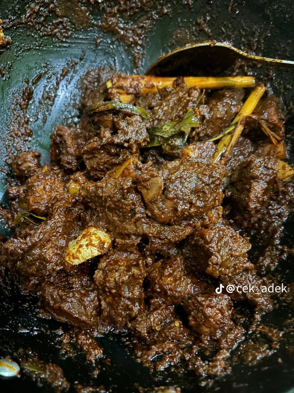 9 Resep rendang Padang rumahan antigagal, cocok untuk stok lauk