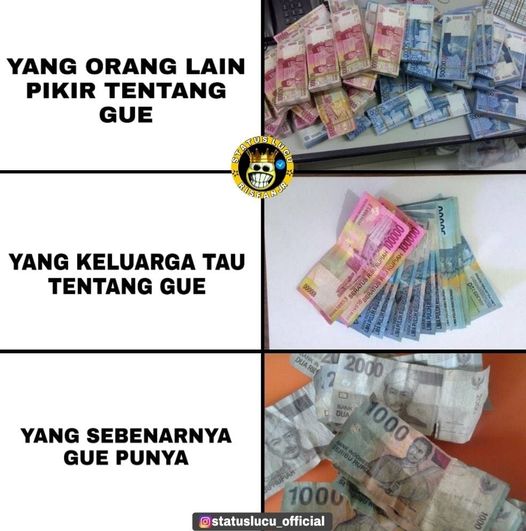 13 Meme lucu akhir bulan yang bikin ngakak sekaligus nangis bareng dompet yang udah tipis banget