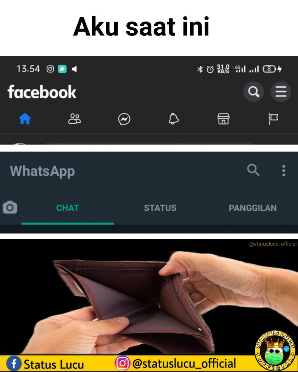 13 Meme lucu akhir bulan yang bikin ngakak sekaligus nangis bareng dompet yang udah tipis banget