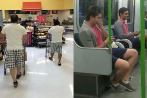 15 Potret kembaran baju di tempat umum yang bikin pengen ngilang tapi juga ngakak nggak berhenti