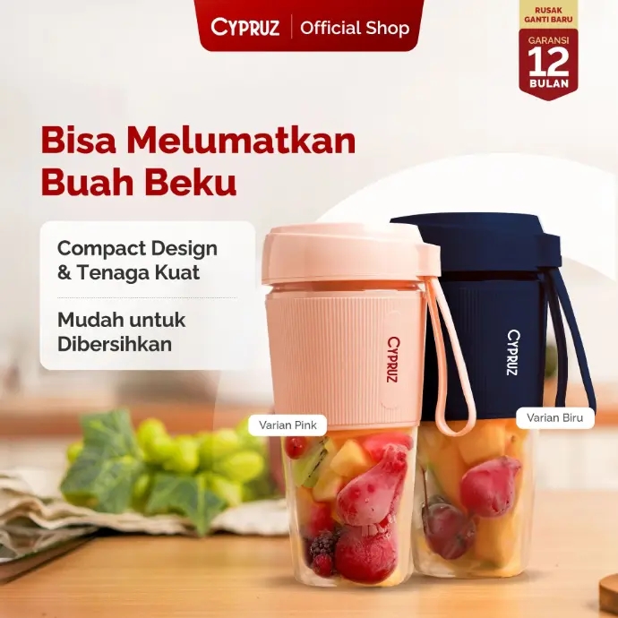 9 Rekomendasi blender portable dengan kapasitas 300-500 ml di bawah Rp500.000