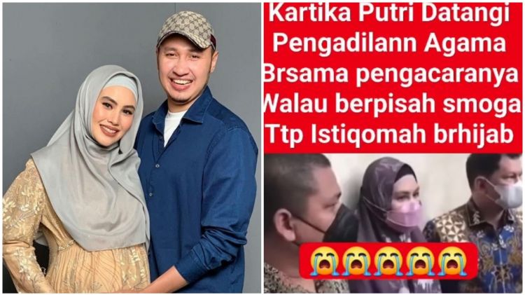 Geram dirumorkan cerai dengan Habib Usman Bin Yahya, Kartika Putri beberkan fakta rumah tangganya