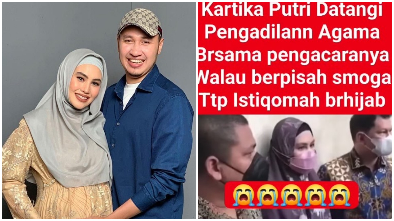 Geram dirumorkan cerai dengan Habib Usman Bin Yahya, Kartika Putri beberkan fakta rumah tangganya