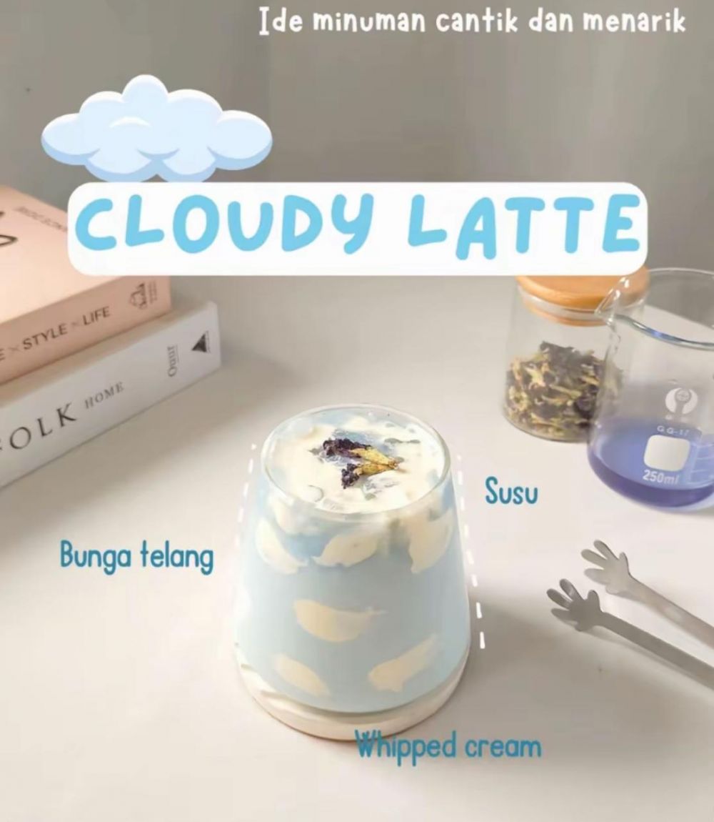 5 Resep minuman bunga telang kekinian tanpa blender, warna cantik alami