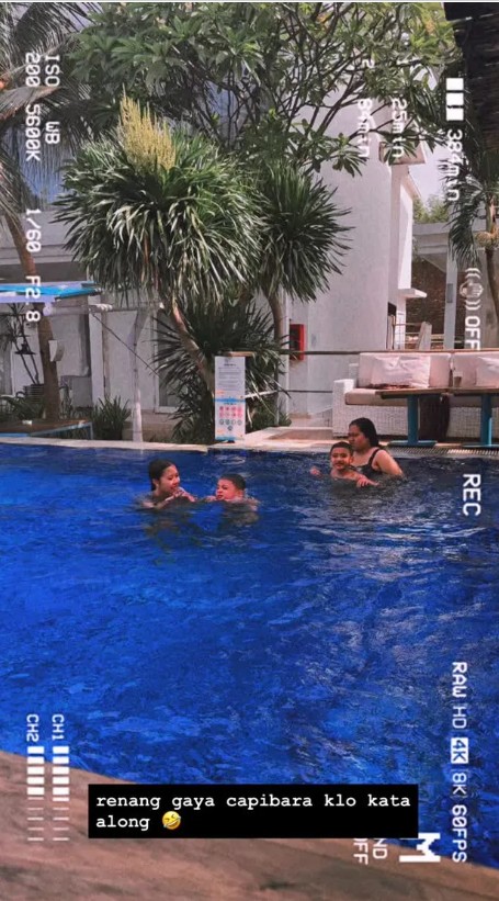 Virgoun ambil alih urus anak, ini 7 potretnya liburan bareng ketiga buah hati di Jepara