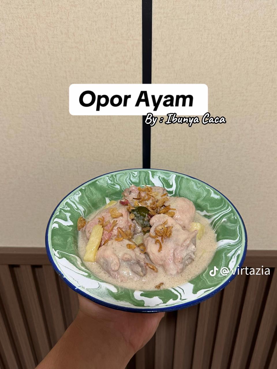 8 Resep bumbu opor ayam ala rumahan creamy dan harum rempah, cocok untuk menu spesial keluarga