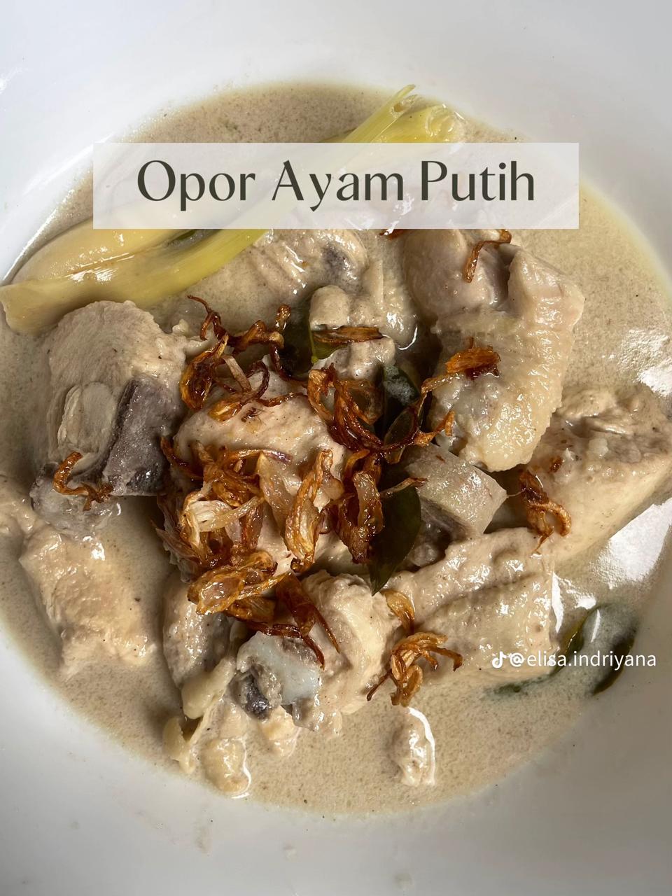 8 Resep bumbu opor ayam ala rumahan creamy dan harum rempah, cocok untuk menu spesial keluarga