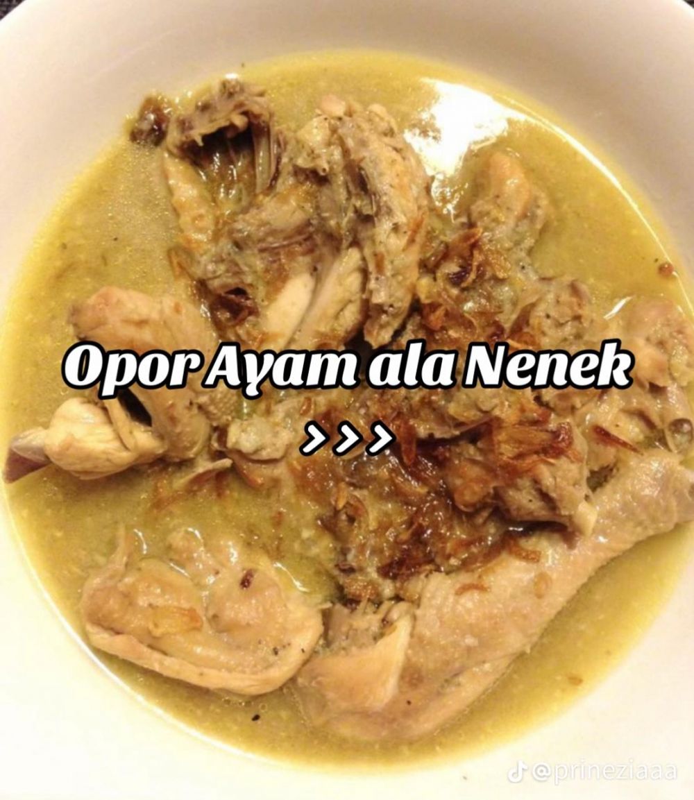 8 Resep bumbu opor ayam ala rumahan creamy dan harum rempah, cocok untuk menu spesial keluarga