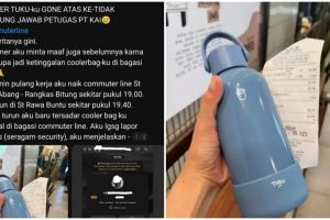 Benarkah petugas KRL dipecat cuma gara-gara hilangkan tumbler penumpang? Ini klarifikasi resmi KAI
