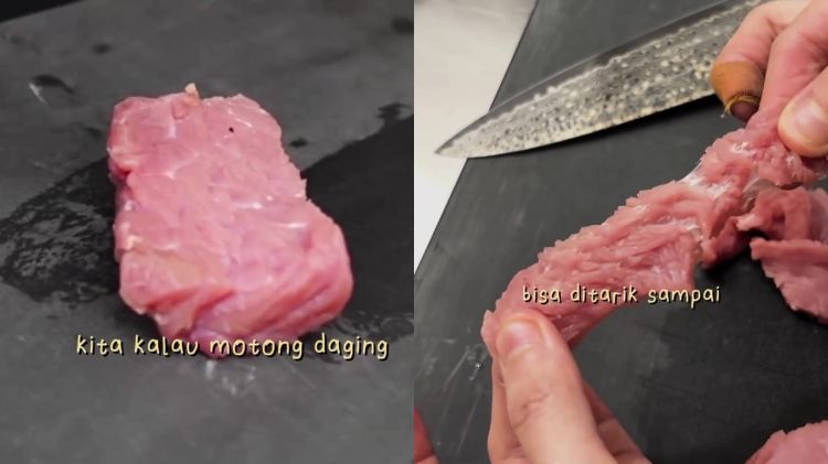 Kerap disepelekan! Simak trik potong daging sapi lokal biar hasilnya cepat empuk saat diolah