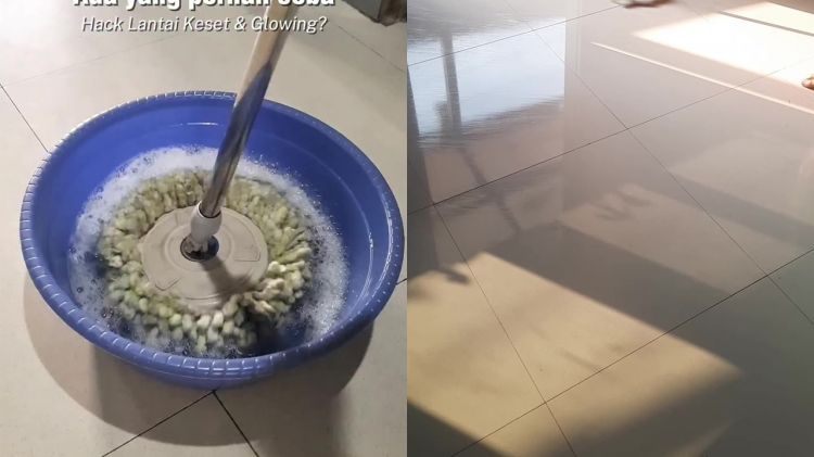 Asal pakai pembersih bisa bikin lantai bau amis usai dipel, coba gunakan 2 bahan dapur ini biar wangi