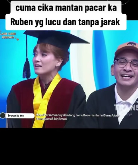 Ruben Onsu salah tingkah saat digoda sang mantan Chika Jessica, interaksinya bikin ngakak