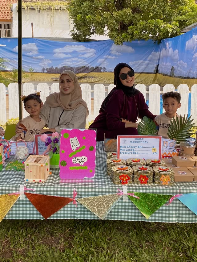 9 Potret Paula Verhoeven temani Kiano di acara Market Day, kebersamaannya dengan Baim Wong bikin adem