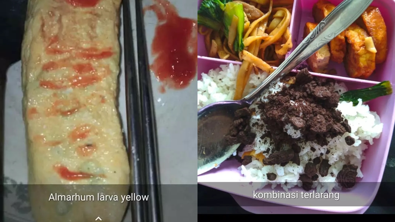 15 Momen apes pamer makanan, bukannya estetik malah gagal total