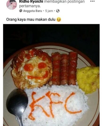 15 Momen apes pamer makanan, bukannya estetik malah gagal total