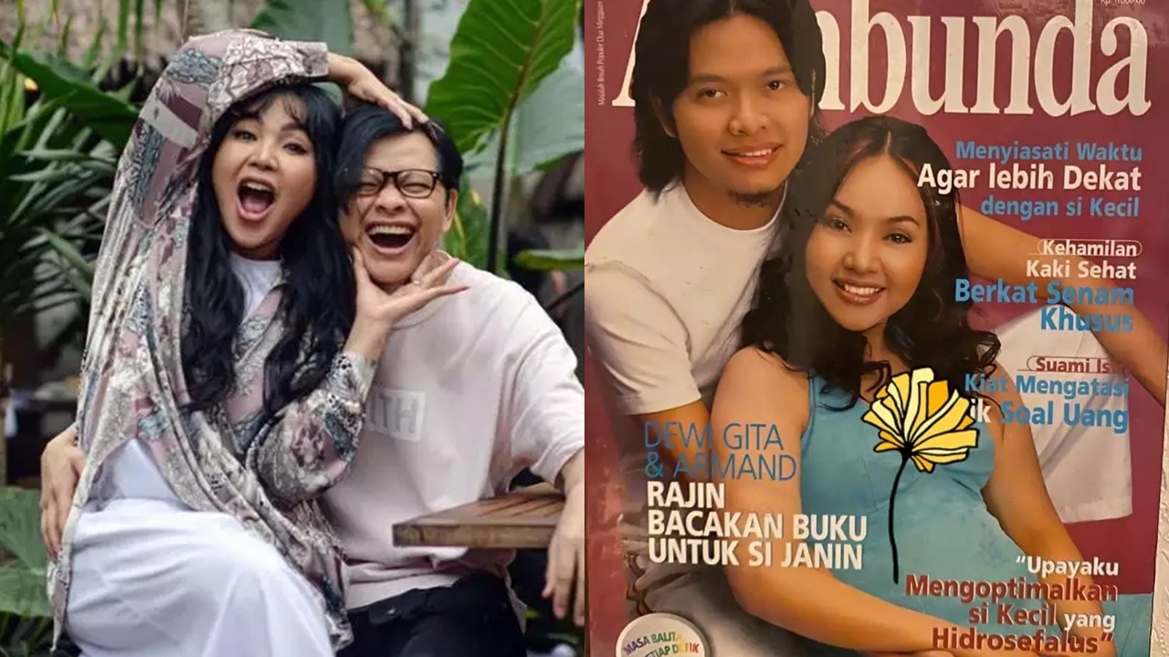 32 Tahun bersama, 11 potret Armand Maulana dan Dewi Gita yang tetap mesra serta awet muda