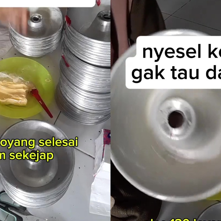 Lebih cepat dibandingkan pakai kuas, ini cara mengoleskan margarin ke loyang dalam jumlah banyak 