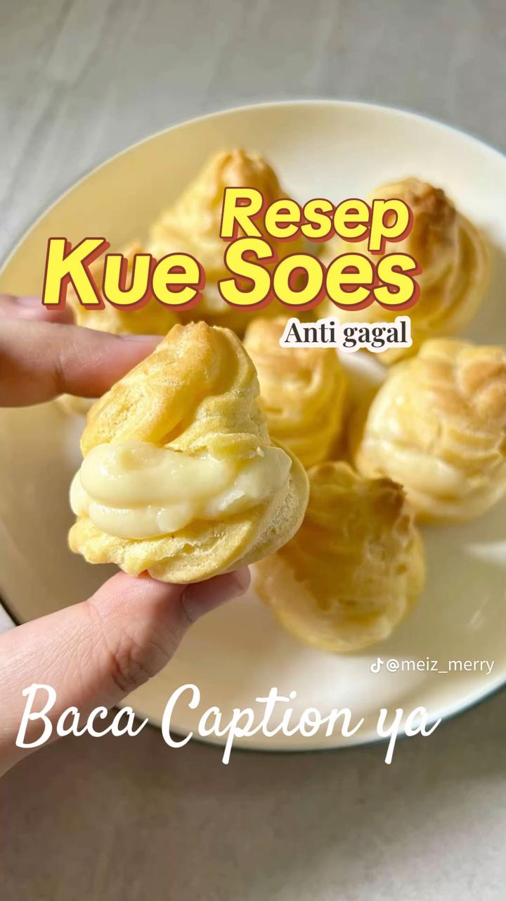 9 Resep kue soes anti gagal untuk pemula, hasilnya lembut dan mekar sempurna