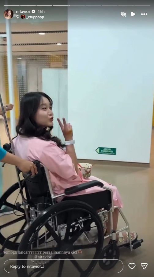 Sambut anak pertama, ini 9 potret Nita Vior jalani persalinan caesar, sempat jalani induksi balon